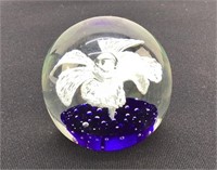 Large 4" Glass paperweight
