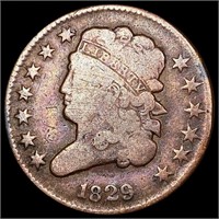 1829 Classic Head Half Cent NICELY CIRCULATED