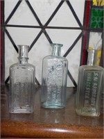 2 Early flask bottles