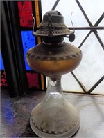 Socony fount oil lamp