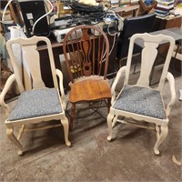 Three chairs