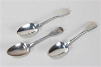 Pair of George IV Sterling Silver Spoons,