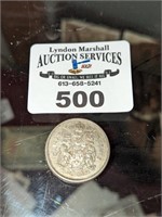 1960 CDN 50 cent coin