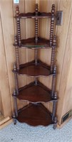 5 Shelf Corner Knick-Knack Stand