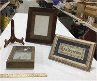 Picture frames & display case