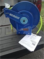 Kobalt wall mount retractable hose reel w/hybrid