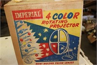 IMPERIAL 4 COLOR ROTATING PROJECTOR