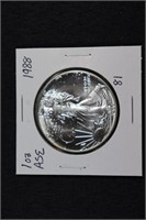1988 American Silver Eagle 1oz .999 Silver