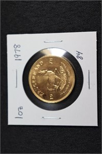 1978 Krugerrand 1oz Fine Gold Coin