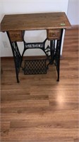 Singer sewing  machine table27x29x18 in.