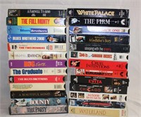 26 VHS tapes The Big Easy, The Bounty, Blues