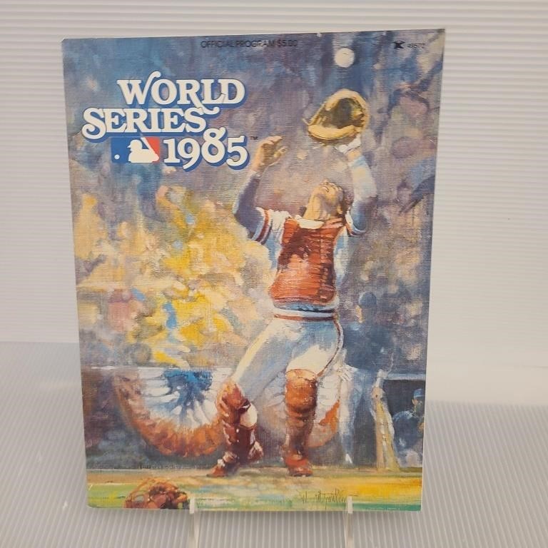 1985 St. Louis Cardinals World Series Program