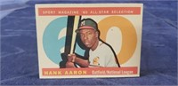 1960 Topps Hank Aaron #566 Baseball Card
