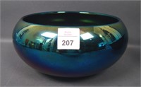 Imperial Purple Glaze Cupped Bowl.