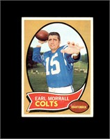 1970 Topps #88 Earl Morrall EX to EX-MT+