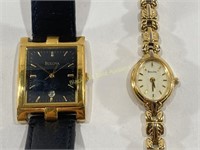 (2) Bulova Wrist Watches