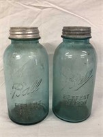 2 Ball Perfect Mason 2qt Canning Jars