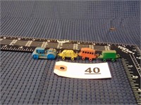 miniature metal toy train