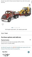 Mack Truck with Flatbed Toy (Open Box)