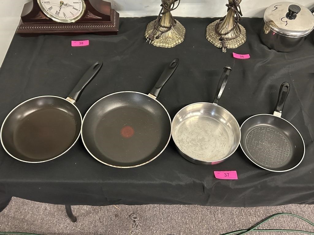 Four Frying Pans