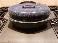 Speckled Enamel Roasting Pan