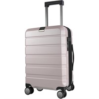 KROSER Hardside Expandable Carry On Luggage with S