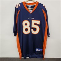 Vtg Ashley Lelie No. 85 Broncos Jersey (L)