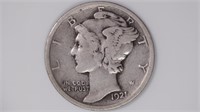 1921 Mercury Head Dime