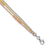 Sterling Silver Multi-strand Bracelet