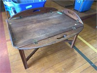 mahogany butler's coffee table