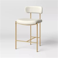 Orion Luxe Backed Counter Height Barstool with