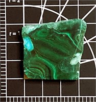 Malachite Stone Specimen - Rectangular