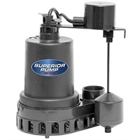 Superior Pump 92572 Thermoplastic Sump Pump with