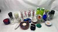 Beer glasses and kitchenware