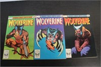 Marvel Wolverine Comics/ # 2,3,4/ 1982/