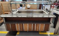 Service Bar w/ Beveled Edge Stone Top