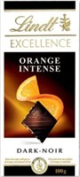 5 BARS - Lindt Excellence Orange Intense 100G BB
