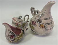 1955 Hull Pottery Blossom Flite Set