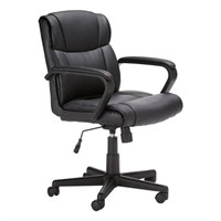 Amazon Basics Padded Office Desk Chair with Armres