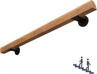 Wood Handrails for Indoor Stairs  8ft Safety
