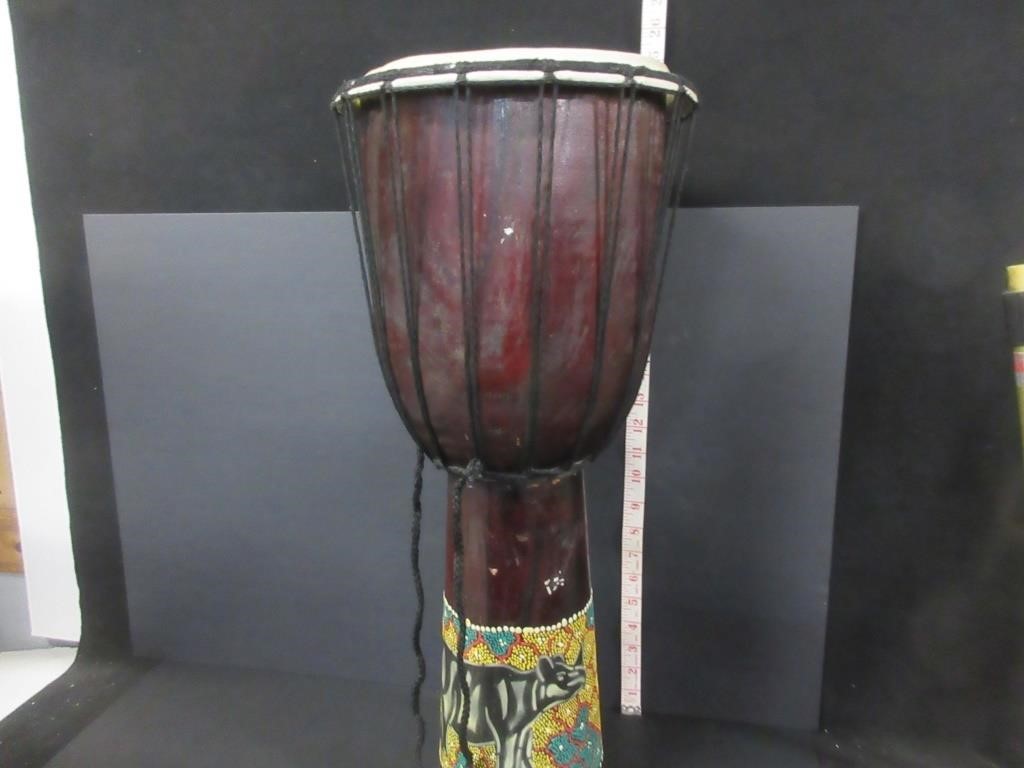 TALL AFRICAN DRUM