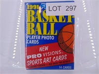 1991 Fleer Basketball Trading Card Pack