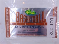 Classic Basketball 1993 DraftPicks Trading Card Pa