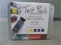 Test Pack Artist's Quality Oil Colors Huile,  NIP