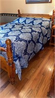 Vintage Cedar Full Size Bed: Headboard,