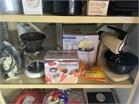 Small Appliances on Shelf