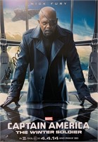 Samuel L Jackson Autograph Avengers Poster