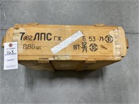 Crate of 7.62 Russian Ammunition