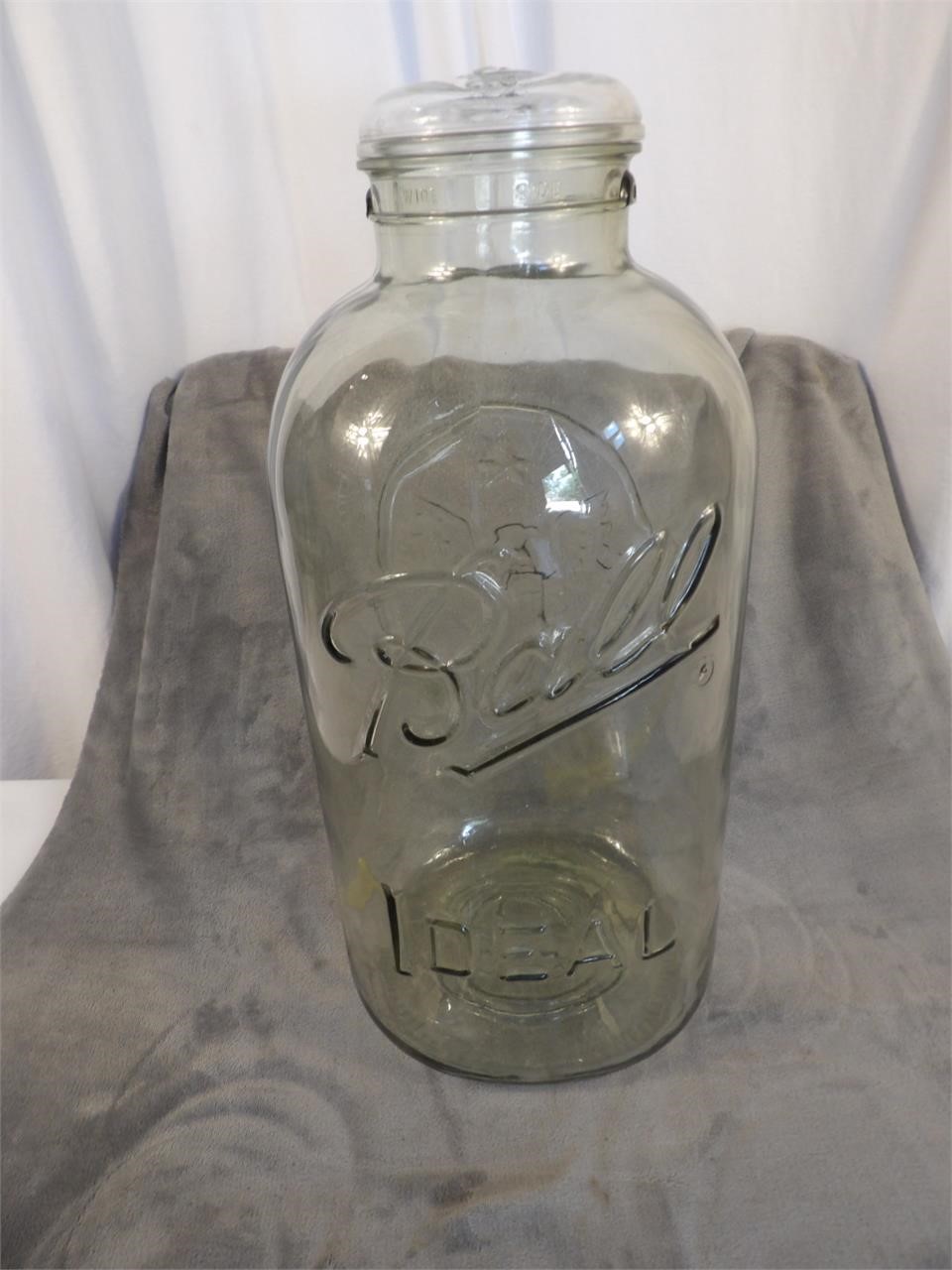 Vintage Four Gallon Ideal Ball Jar