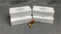 (200) Rnds Reloaded 380 ACP Ammo